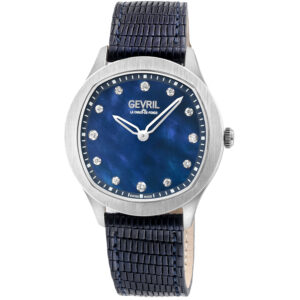 Home gevril morcote diamond mother of pearl dial ladies watch 10043