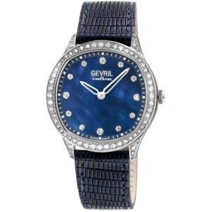 Home gevril morcote diamond mother of pearl dial ladies watch 10243