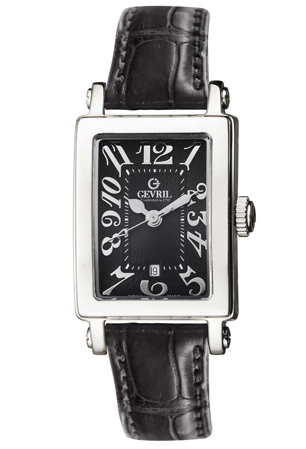 gevril super mini black dial ladies watch 8042n gevril super mini black dial ladies watch 8042n