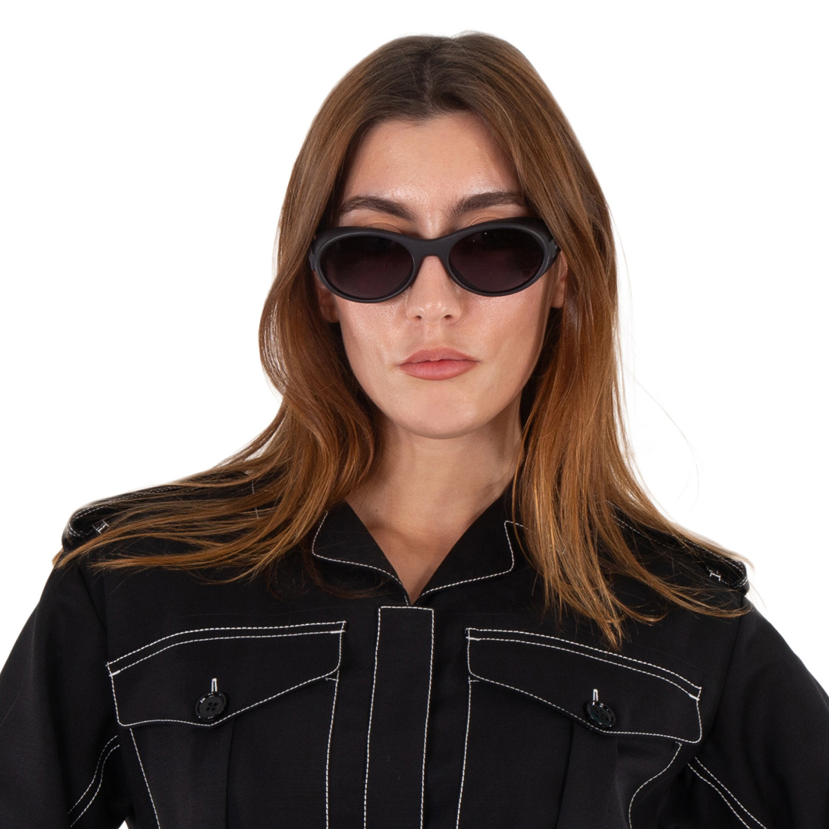 givenchy dark grey oval ladies sunglasses gv40065i 02a 55 givenchy dark grey oval ladies sunglasses gv40065i 02a 55