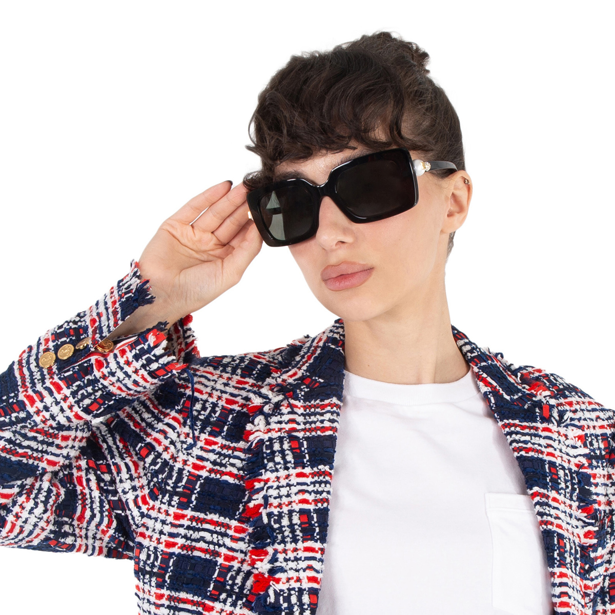 givenchy grey square ladies sunglasses gv40071i 01n 55 givenchy grey square ladies sunglasses gv40071i 01n 55