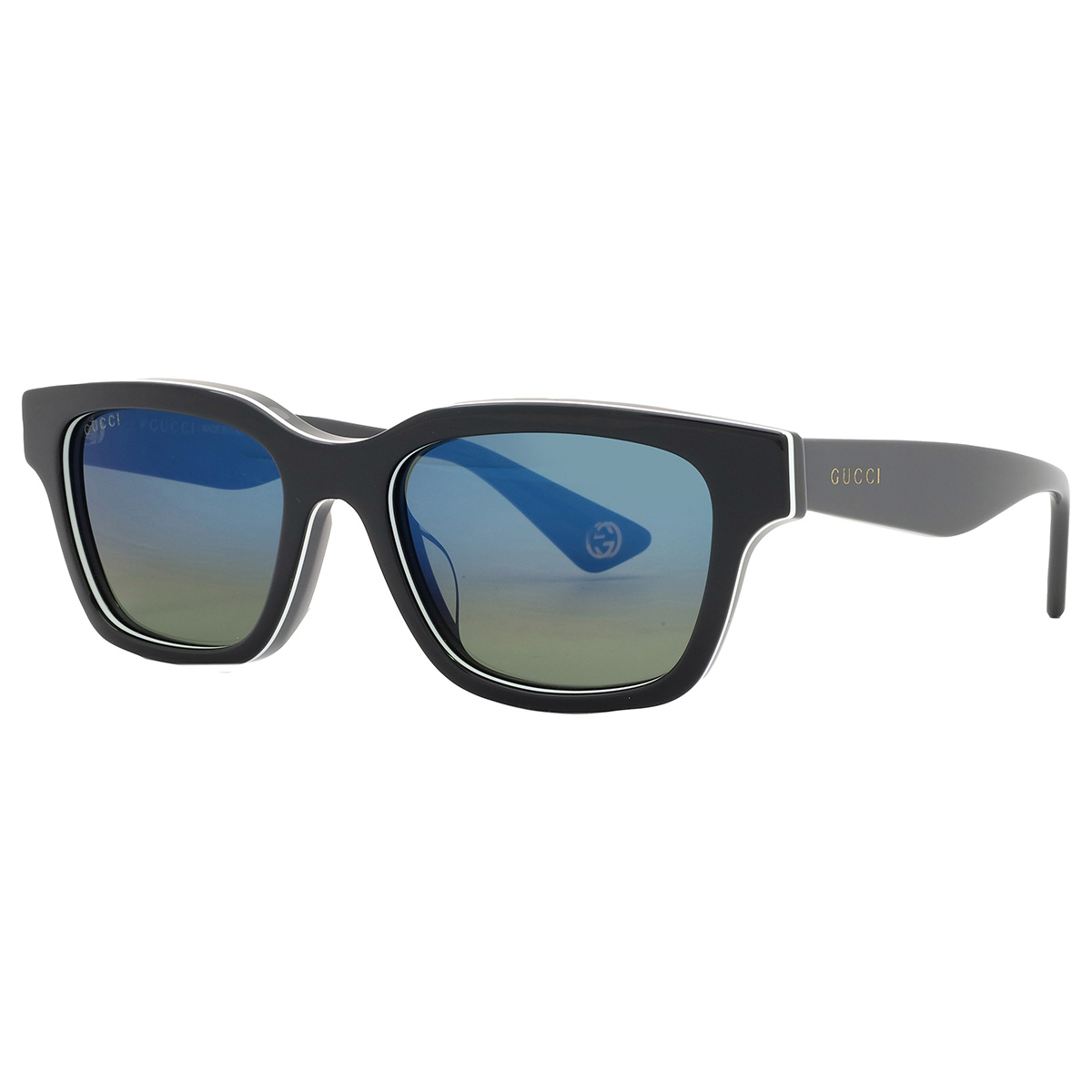 gucci blue gradient square men's sunglasses gg1641sa 003 53 gucci blue gradient square men's sunglasses gg1641sa 003 53