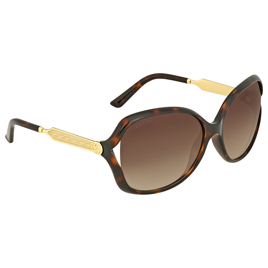 gucci brown butterfly ladies sunglasses gg0076s 003 60 gucci brown butterfly ladies sunglasses gg0076s 003 60