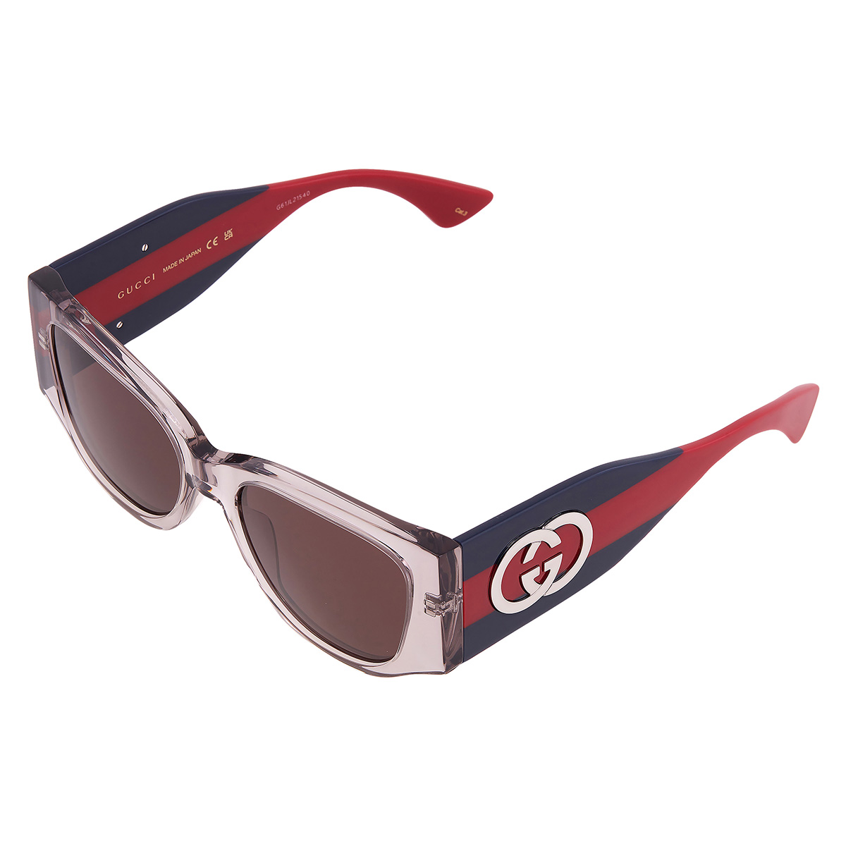 gucci brown cat eye ladies sunglasses gg2115s 005 55 gucci brown cat eye ladies sunglasses gg2115s 005 55