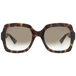 Витрина gucci brown gradient square ladies sunglasses gg1337s 003 54