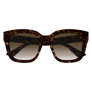 Витрина gucci brown gradient square ladies sunglasses gg1338s 003 54