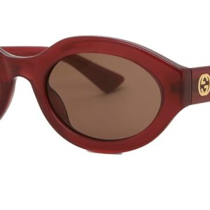 Витрина gucci brown oval ladies sunglasses gg1579s 004 53