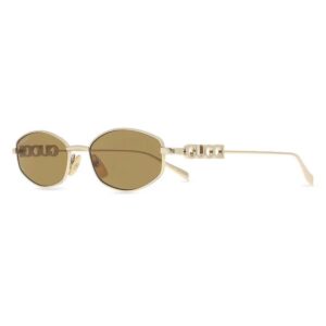Витрина gucci brown oval ladies sunglasses gg1802s 005 55