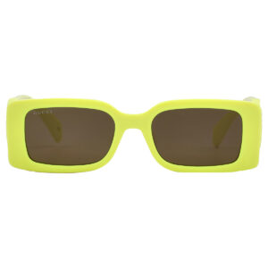 gucci brown rectangular ladies sunglasses gg1325s 007 54
