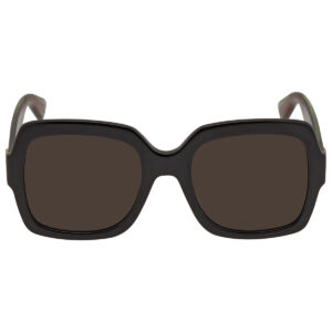 Витрина gucci brown square ladies sunglasses gg0036sn 002 54