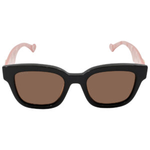 Home gucci brown square ladies sunglasses gg0998s 005 52