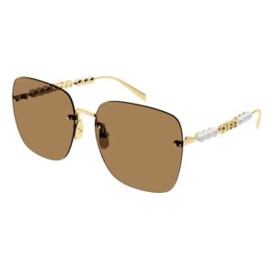 Витрина gucci brown square ladies sunglasses gg1923sa 003 63