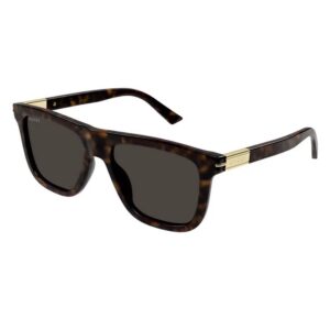Home gucci brown square men's sunglasses gg1502s 002 54