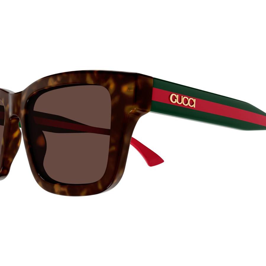 gucci brown square men's sunglasses gg1869s 002 53 gucci brown square men's sunglasses gg1869s 002 53