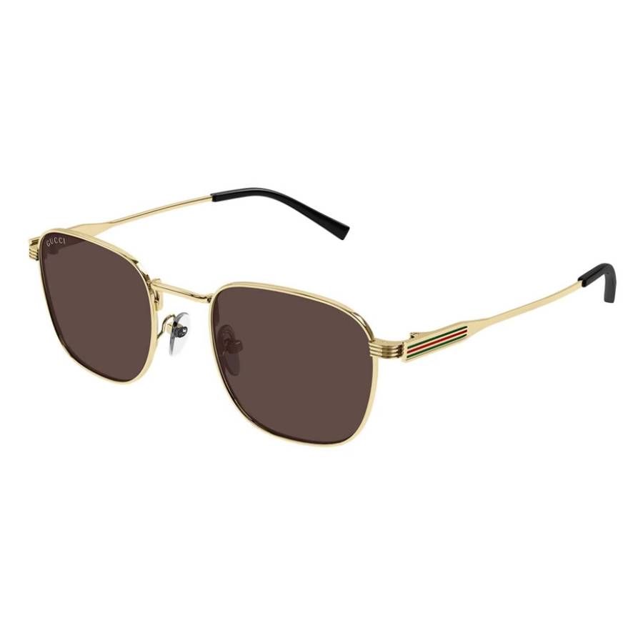 gucci brown square men's sunglasses gg1876s 002 50 gucci brown square men's sunglasses gg1876s 002 50