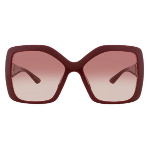 Витрина gucci burgundy gradient square ladies sunglasses gg2015s 002 59