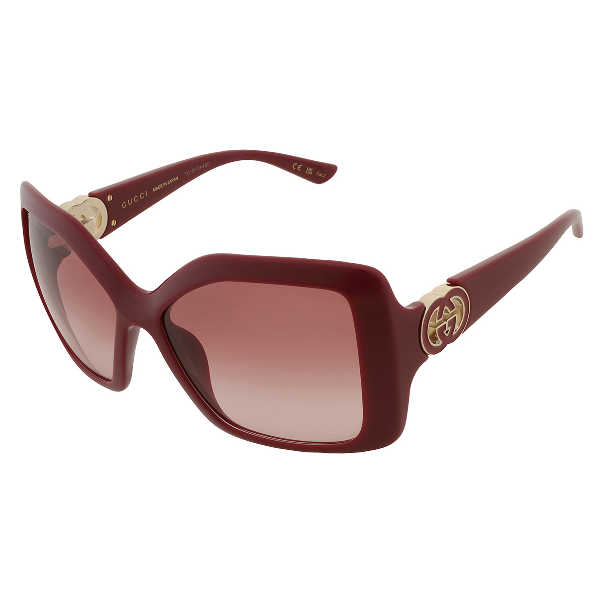 gucci burgundy gradient square ladies sunglasses gg2015s 002 59 gucci burgundy gradient square ladies sunglasses gg2015s 002 59