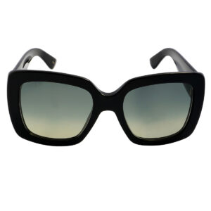 Витрина gucci grey gradient square ladies sunglasses gg0141sn 001 53