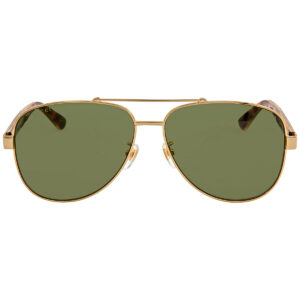 gucci green pilot men's sunglasses gg0528s 009 63