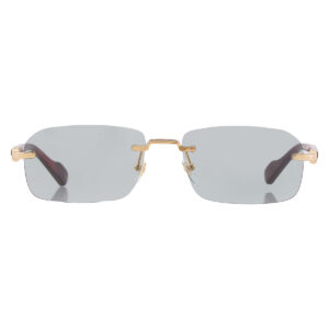 Home gucci green rectangular men's sunglasses gg1221s 003 56