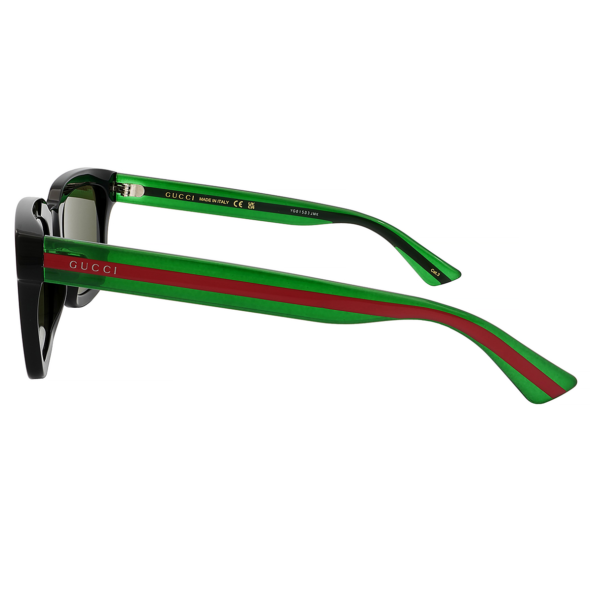 gucci green square men's sunglasses gg0001sn 002 52 gucci green square men's sunglasses gg0001sn 002 52