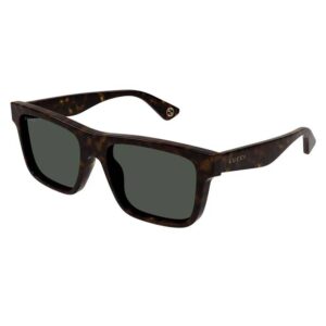 Home gucci green square men's sunglasses gg1618s 002 56