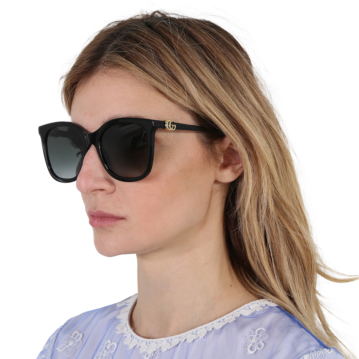 gucci grey butterfly ladies sunglasses gg1071s 001 55 gucci grey butterfly ladies sunglasses gg1071s 001 55