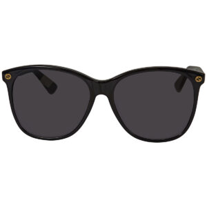 Витрина gucci grey cat eye ladies sunglasses gg0024s 001 58