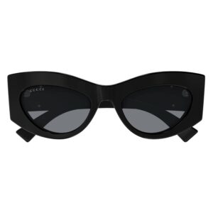 Home gucci grey cat eye ladies sunglasses gg1843s 001 53