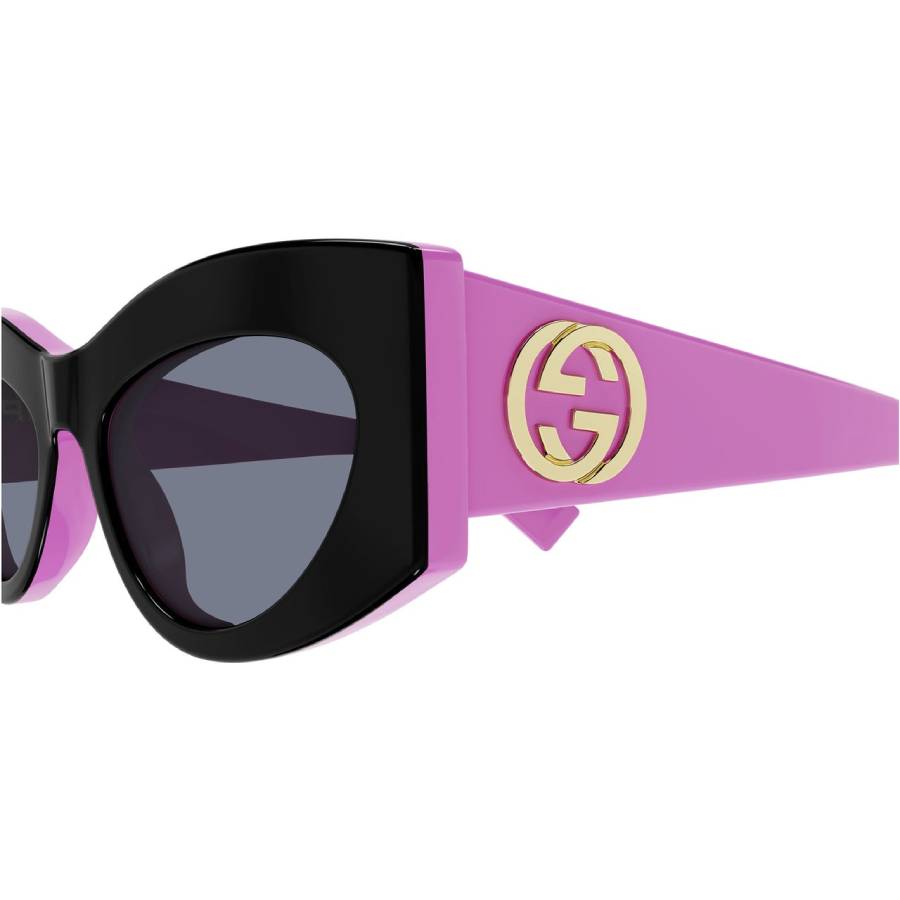gucci grey cat eye ladies sunglasses gg1843s 005 53 gucci grey cat eye ladies sunglasses gg1843s 005 53