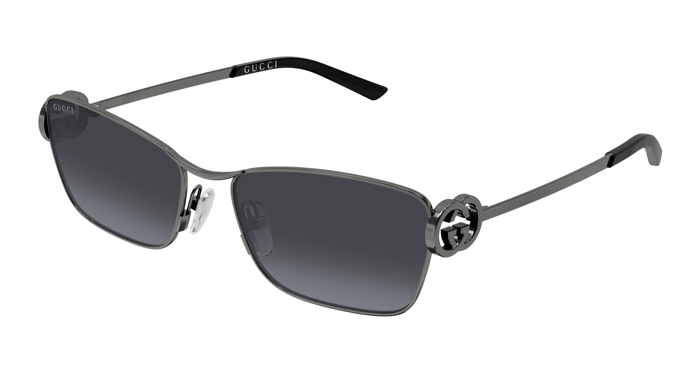 gucci grey cat eye ladies sunglasses gg2045s 001 58 gucci grey cat eye ladies sunglasses gg2045s 001 58