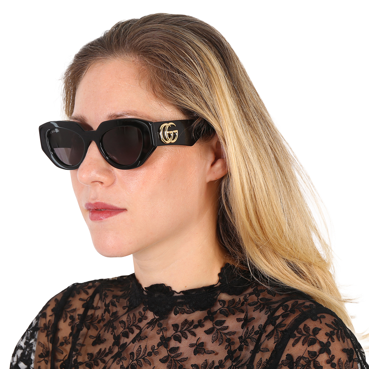 gucci grey geometric ladies sunglasses gg1421s 001 51 gucci grey geometric ladies sunglasses gg1421s 001 51
