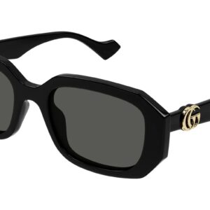 Витрина gucci grey geometric ladies sunglasses gg1535s 001 54
