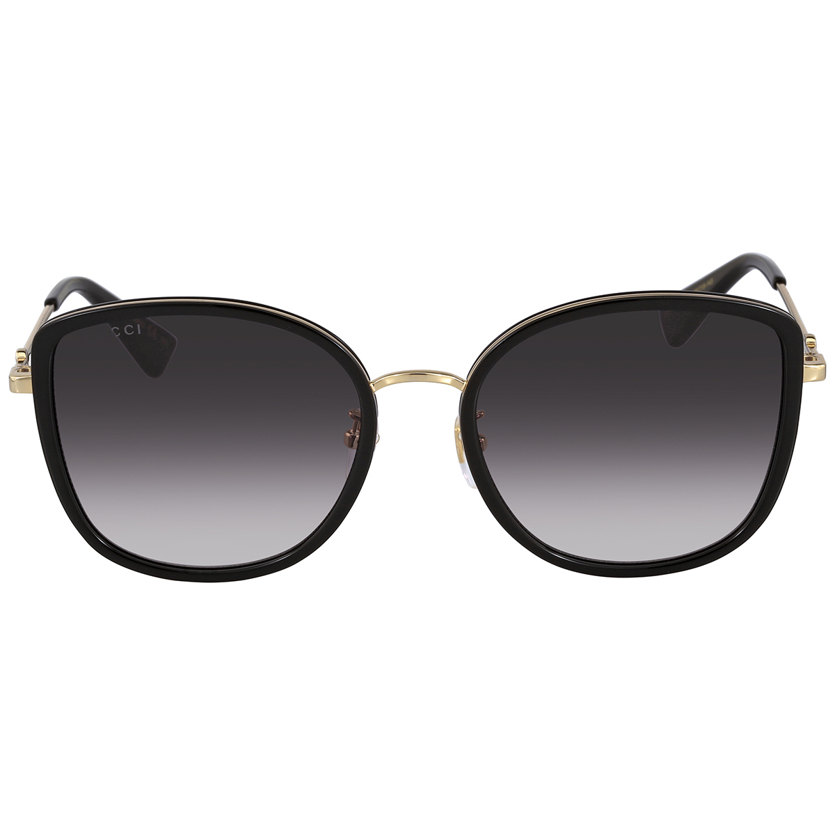 gucci grey gradient cat eye ladies sunglasses gg0606sk 001 56 gucci grey gradient cat eye ladies sunglasses gg0606sk 001 56