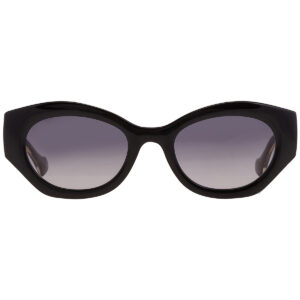 Home gucci grey gradient oval ladies sunglasses gg1553s 001 52