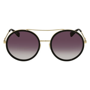 Витрина gucci grey gradient round ladies sunglasses gg0061s 001 56