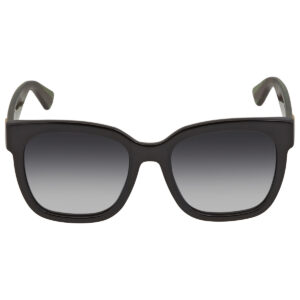 Home gucci grey gradient square ladies sunglasses gg0034sn 002 54