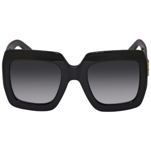 Витрина gucci grey gradient square ladies sunglasses gg0053sn 001 54