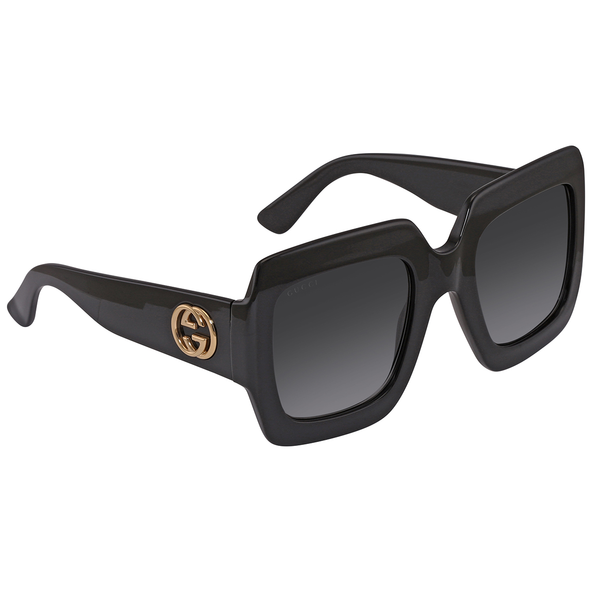 gucci grey gradient square ladies sunglasses gg0053sn 001 54 gucci grey gradient square ladies sunglasses gg0053sn 001 54