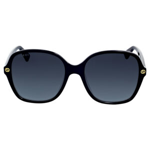 Витрина gucci grey gradient square ladies sunglasses gg0092s 001 55