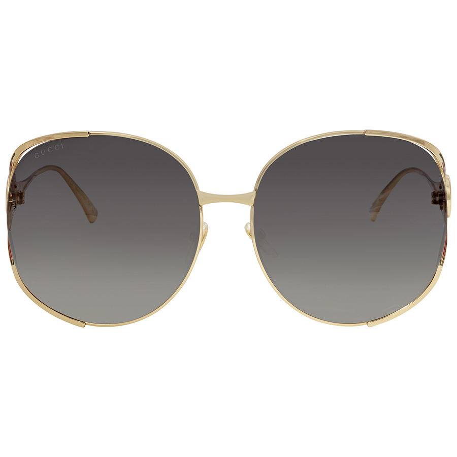 gucci grey gradient oval ladies sunglasses gg0225s 001 63 gucci grey gradient oval ladies sunglasses gg0225s 001 63