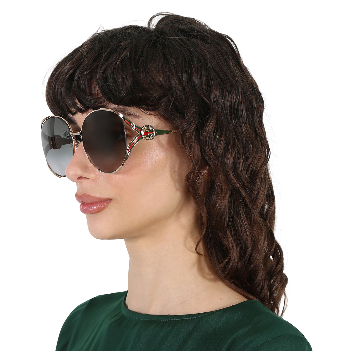gucci grey gradient oval ladies sunglasses gg0225s 001 63 gucci grey gradient oval ladies sunglasses gg0225s 001 63