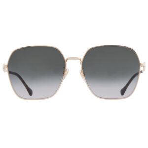 Home gucci grey gradient square ladies sunglasses gg0882sa 001 60