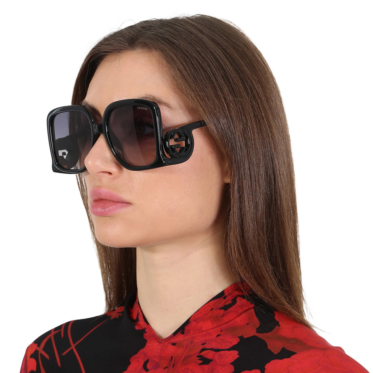 gucci grey gradient square ladies sunglasses gg1326s 001 58 gucci grey gradient square ladies sunglasses gg1326s 001 58