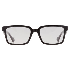 gucci grey logo clip on rectangular men's sunglasses gg1543s 001 54