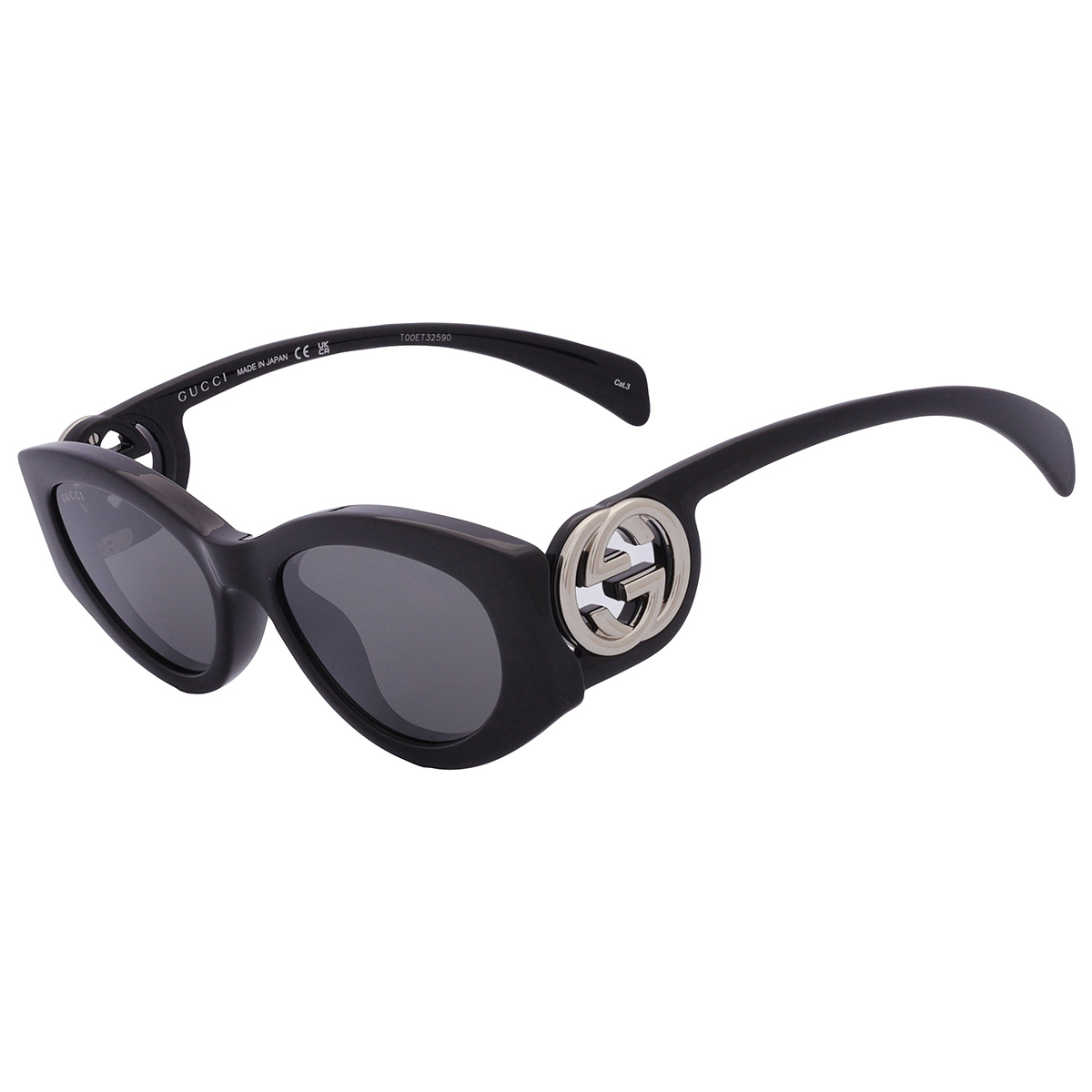 gucci grey mirror cat eye ladies sunglasses gg1691s 001 54 gucci grey mirror cat eye ladies sunglasses gg1691s 001 54