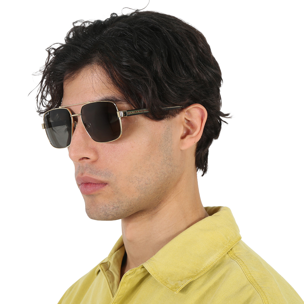gucci grey navigator men's sunglasses gg0529s 001 60 gucci grey navigator men's sunglasses gg0529s 001 60