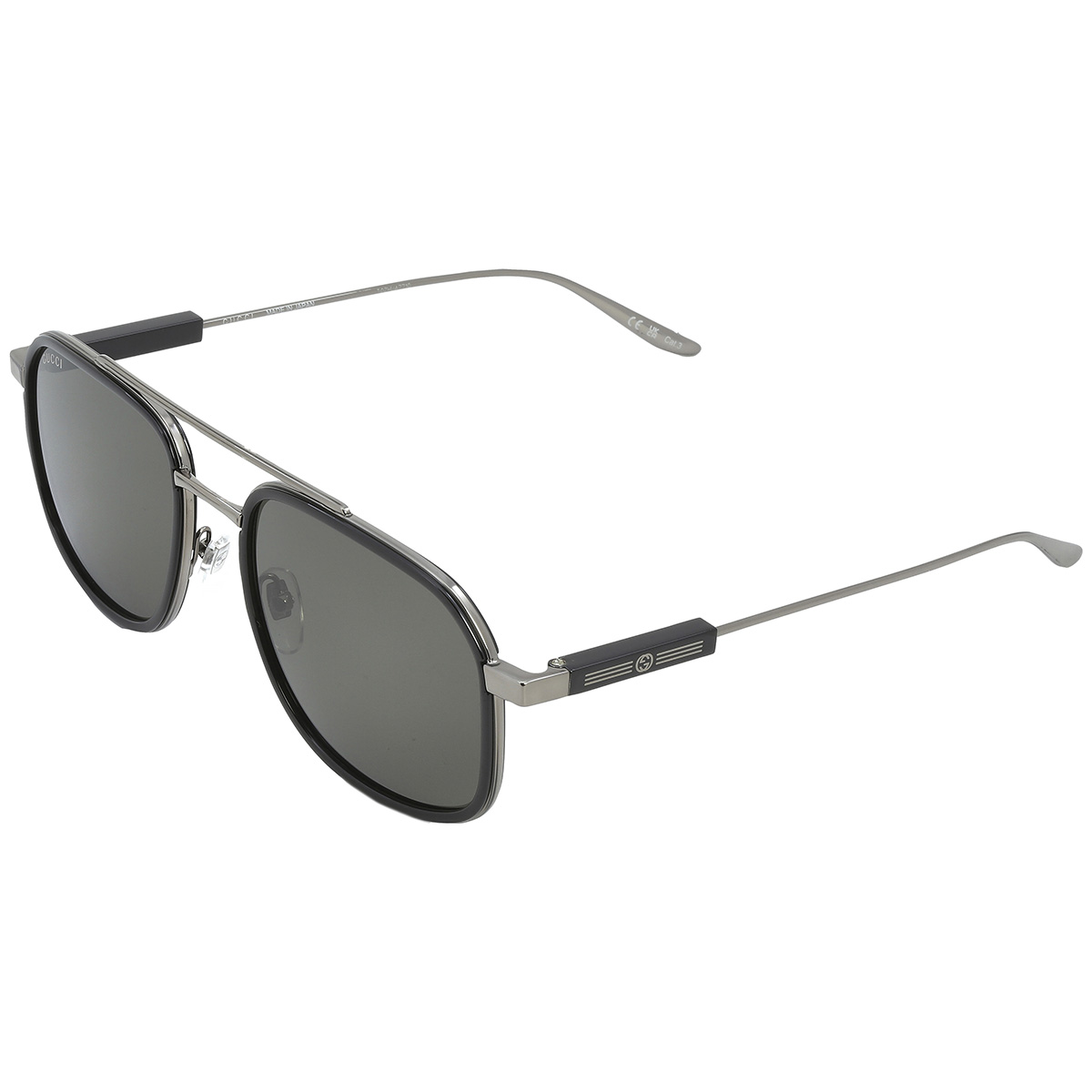 gucci grey navigator men's sunglasses gg1310s 001 56 gucci grey navigator men's sunglasses gg1310s 001 56