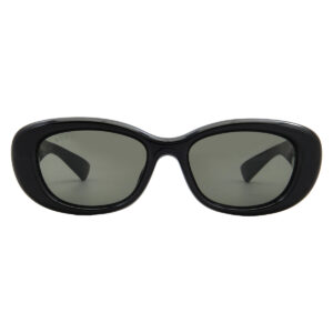 Home gucci grey oval ladies sunglasses gg1829sk 001 53