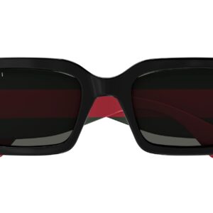 gucci grey rectangular ladies sunglasses gg1860s 001 52